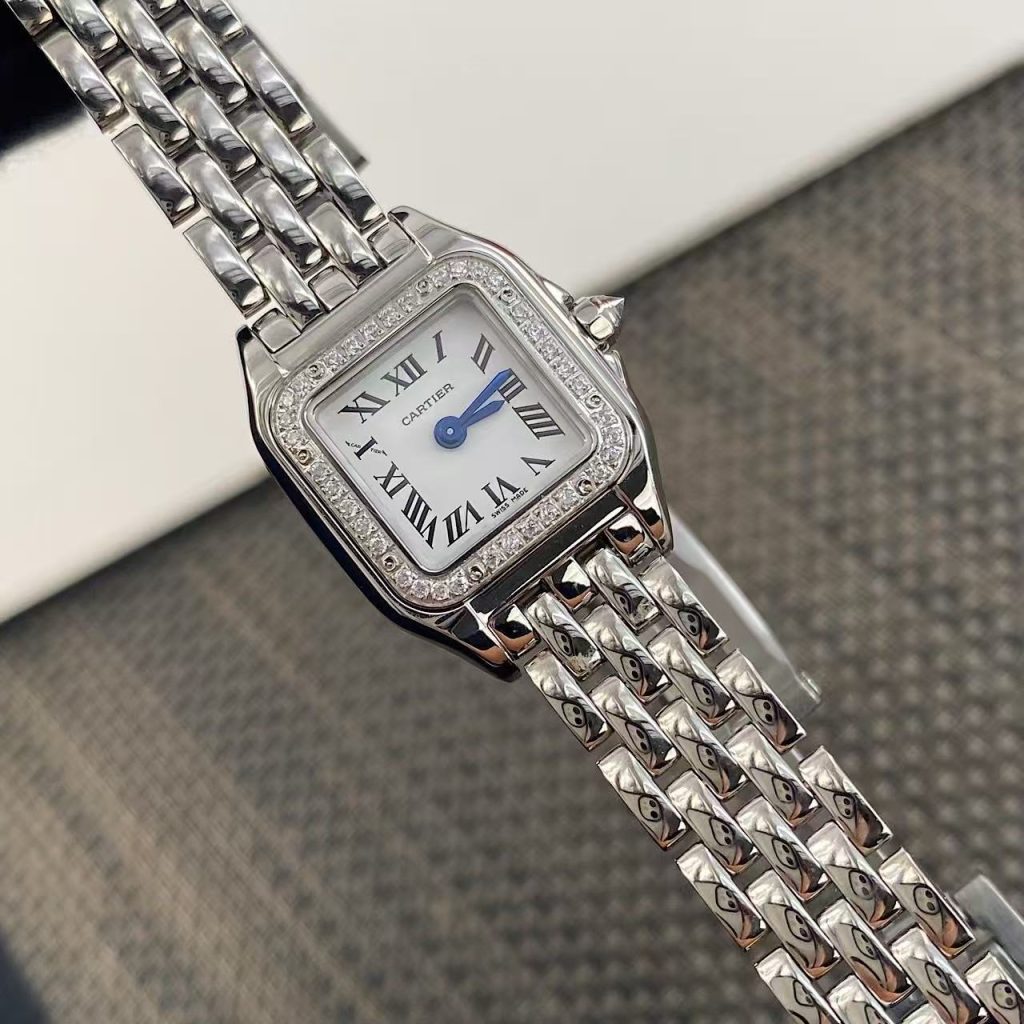 Cartier Panthère de Cartier Small Model with Diamonds (Ref. WSPN0006) (Replica)